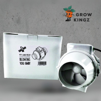 Taifun 2 Speed Inline Ventilator 145/187m³/h 100mm...