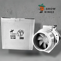 Taifun 2 Speed Inline Ventilator 405/520m³/h 160mm...