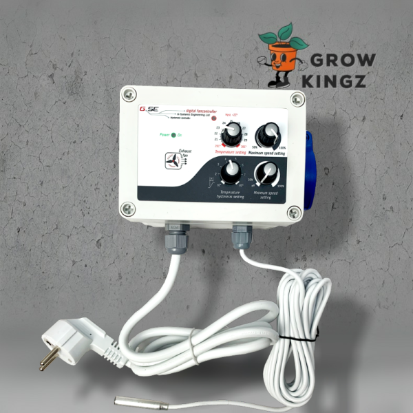 GSE Klima-Regler Temperatur Min. Max. Hysteresiseinstellung, 10 A, 1x 2300 W