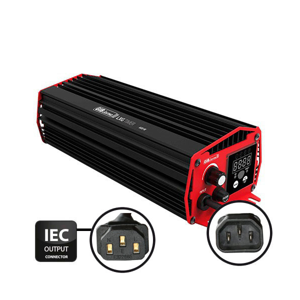 GIB Lighting LXG Timer 2.0, 600 W, elektronisches Vorschaltgerät, IEC-Connector