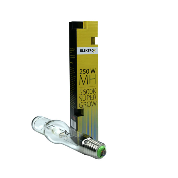 Elektrox SUPER GROW MH 250W Wuchs Metallhalogenlampe Pflanzenlampe E40 Fassung