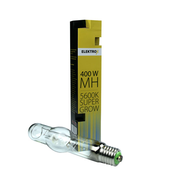 Elektrox SUPER GROW MH 400W Wuchs Metallhalogenlampe Pflanzenlampe E40 Fassung