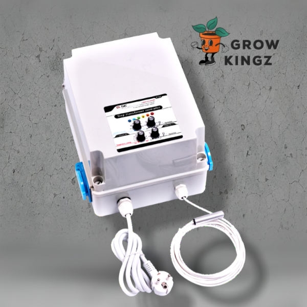 GSE Stufentransformator (2 Lüfter), für Temperatur und Luftfeuchtigkeit, 8 A