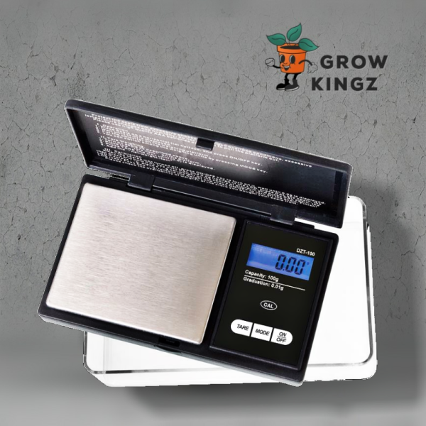 On Balance DZT-100-BK Scale, schwarz, Messbereich 100 g, Ablesbarkeit 0,01 g, Waage