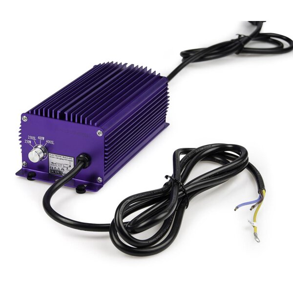 GIB Lighting NXE 400 W, elektronisches Vorschaltgerät, 4 Stufen regelbar, mit IEC-Connector
