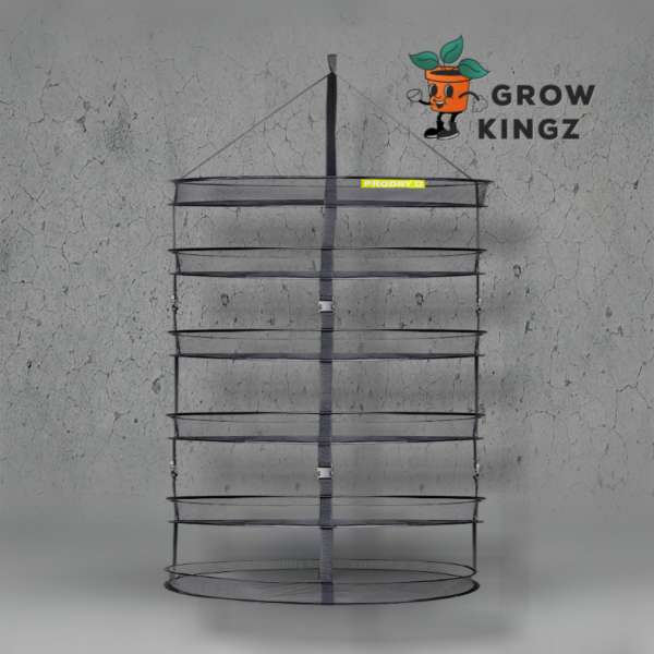 Garden HighPro ProDry | Trockennetz Rund | Ø 75cm | 6 Lagen | Höhe Max. 190cm