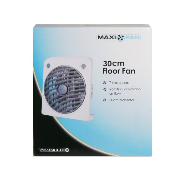 MaxiFan Boxventilator, 30cm, 50W