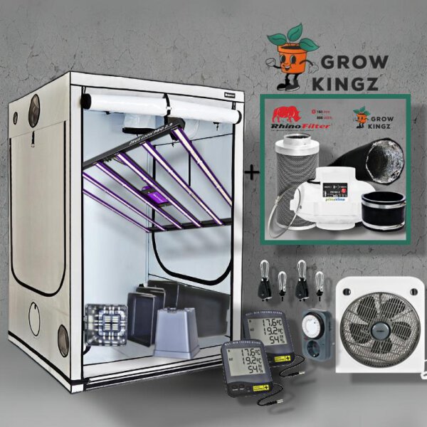 Homebox 150x150x220 cm Growbox Set LED Lumatek ZEUS 600W PRO 2.9