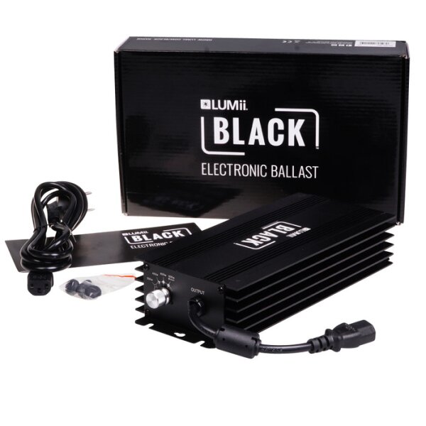 LUMii Black 600W HPS Set Dimmbar