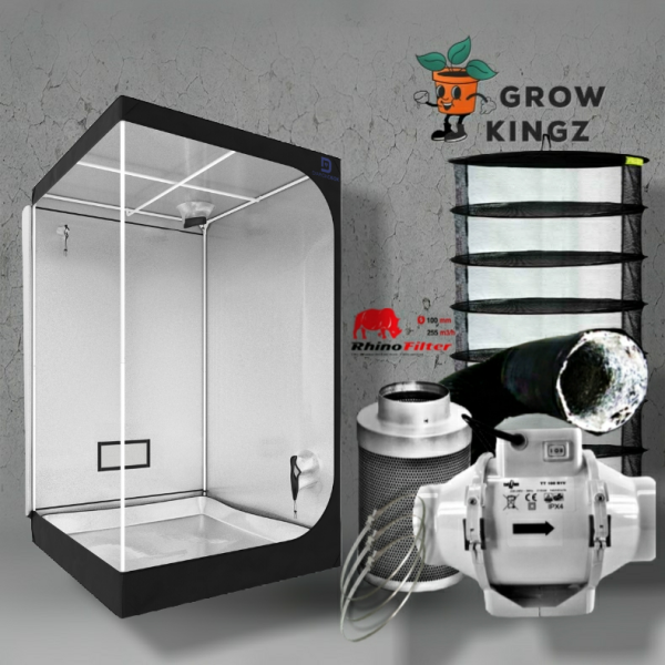 DiamondBox DryBox Set SL120 120x120x200 inkl. 2x Trockennetz