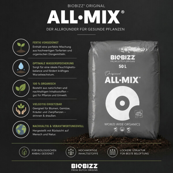 Biobizz Allmix 2x50L