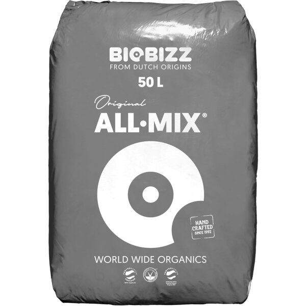 Biobizz Allmix 50L mit Dünger komplett