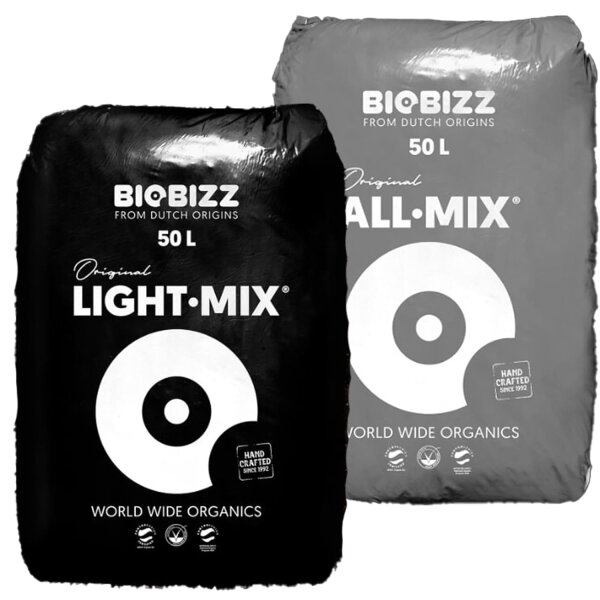 Biobizz Lightmix 50L + Biobizz Allmix 50L im Set